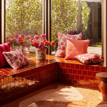 Load image into Gallery viewer, Flannel Flower Pink 60 x 40cm Cushion