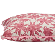 Load image into Gallery viewer, Flannel Flower Pink 60cm Cushion