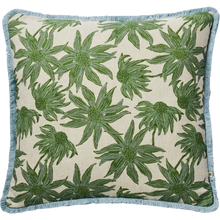 Load image into Gallery viewer, Flannel Flower Khaki 60cm Cushion