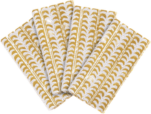 Load image into Gallery viewer, Luxor Saffron Cotton Napkins