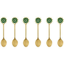 Load image into Gallery viewer, Petal Emerald Teaspoon