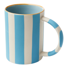 Load image into Gallery viewer, Happy Stripe Blue Mug