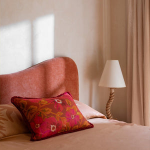 Rosetta Red 60x40cm Cushion