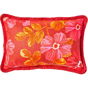 Rosetta Red 60x40cm Cushion