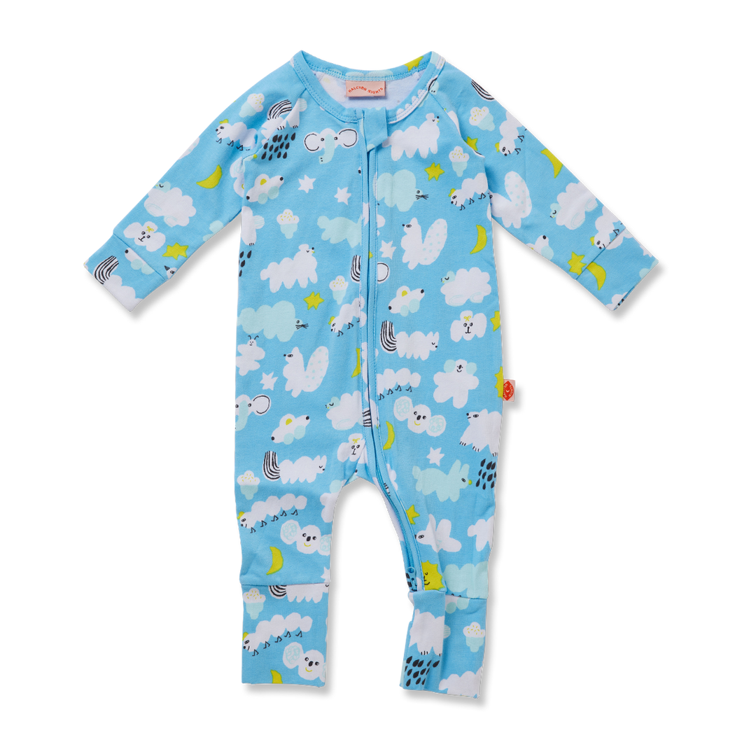 I Spy In The Sky Long Sleeve Romper