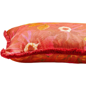 Rosetta Red 60x40cm Cushion