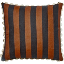 Load image into Gallery viewer, Bold Stripe Hazelnut 60cm Cushion
