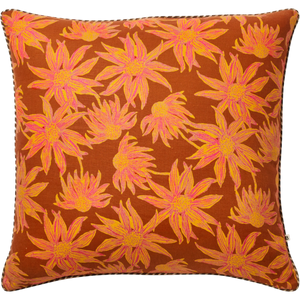 Flannel Flower Tan 60cm Cushion