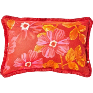Rosetta Red 60x40cm Cushion