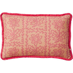 Daisy Peach 60 x 40cm Cushion
