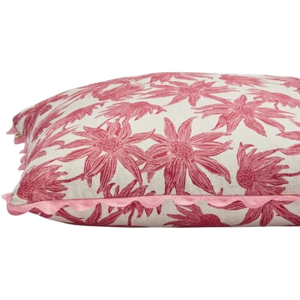 Flannel Flower Pink 60cm Cushion