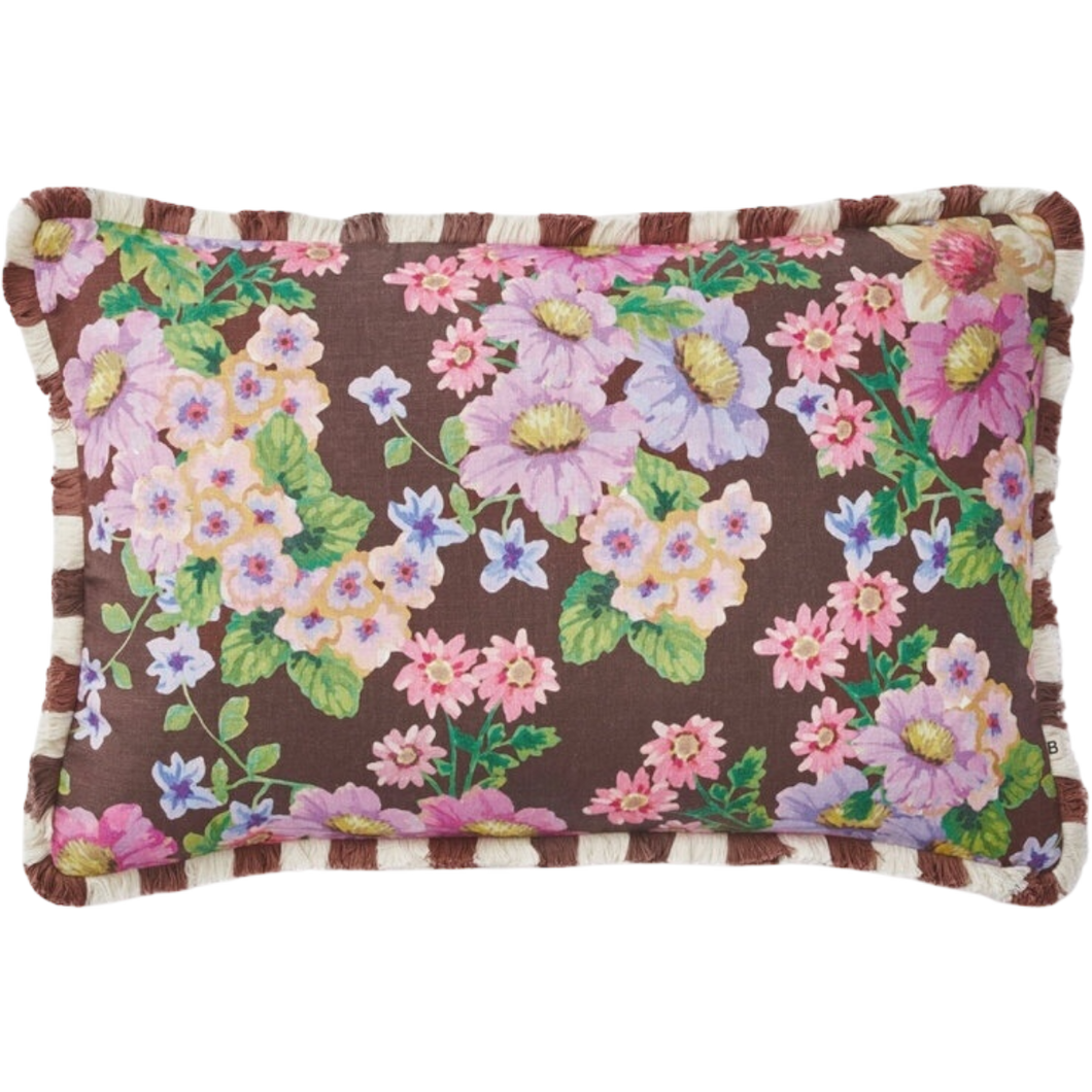 Buttercup Brown 60 x 40cm Cushion