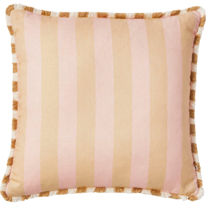 Bold Stripe Buff 60cm Cushion