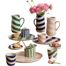 Load image into Gallery viewer, Cabana Stripe Tumbler Pink
