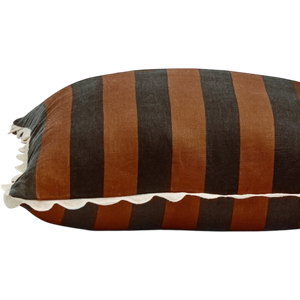 Bold Stripe Hazelnut 60cm Cushion