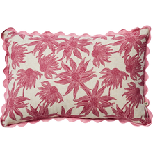 Load image into Gallery viewer, Flannel Flower Pink 60 x 40cm Cushion
