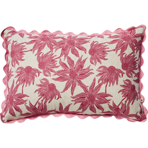 Flannel Flower Pink 60 x 40cm Cushion