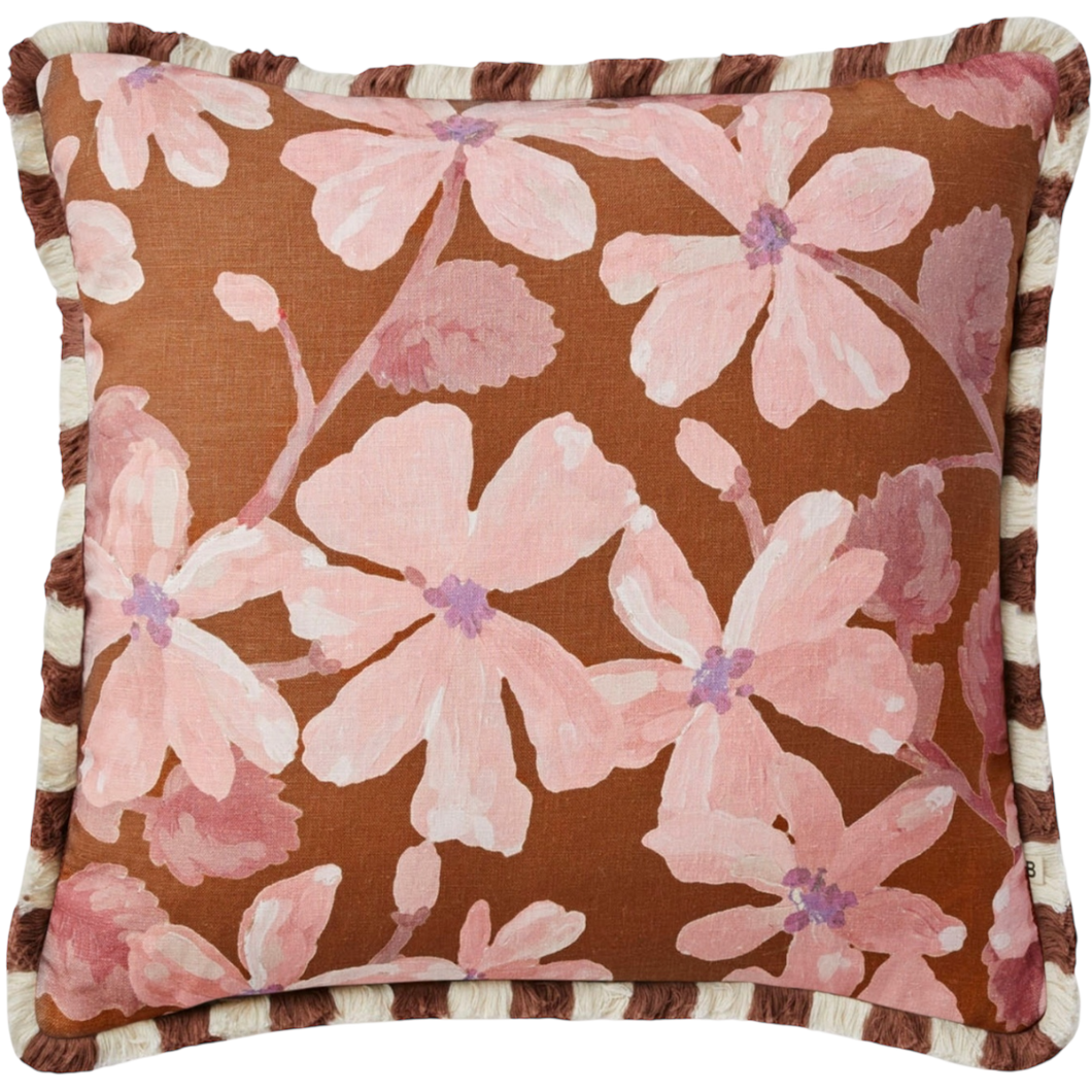Violet Tan 50cm Cushion