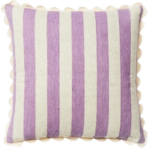 Bold Stripe Lilac Peach 60cm Cushion