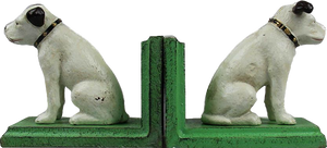 Nipper Dog Bookends