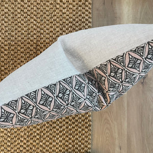 OFA 60x40cm Cushion - Charcoal / Pearl