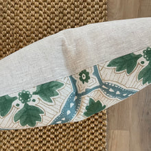 Load image into Gallery viewer, Anna Spiro Caroma 55x35cm Cushion - Green, Taupe and Turquoise
