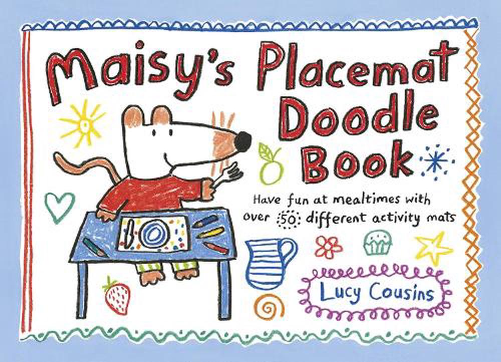 Maisy’s Placemat Doodle Book 🐭🖍️🍽️
