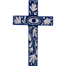 Load image into Gallery viewer, Tulum Cross Large Blue Eye
