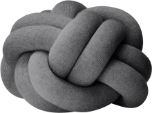 Load image into Gallery viewer, Grey Knot Cushion
