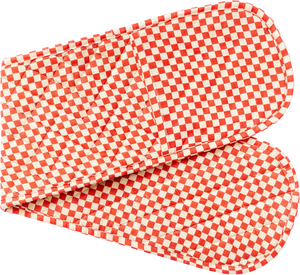 Tiny Checkers Red Long Pot Holder
