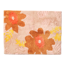 Load image into Gallery viewer, Sunset Floral Pink Bath Mat
