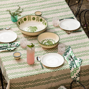 Monstera Green Plate